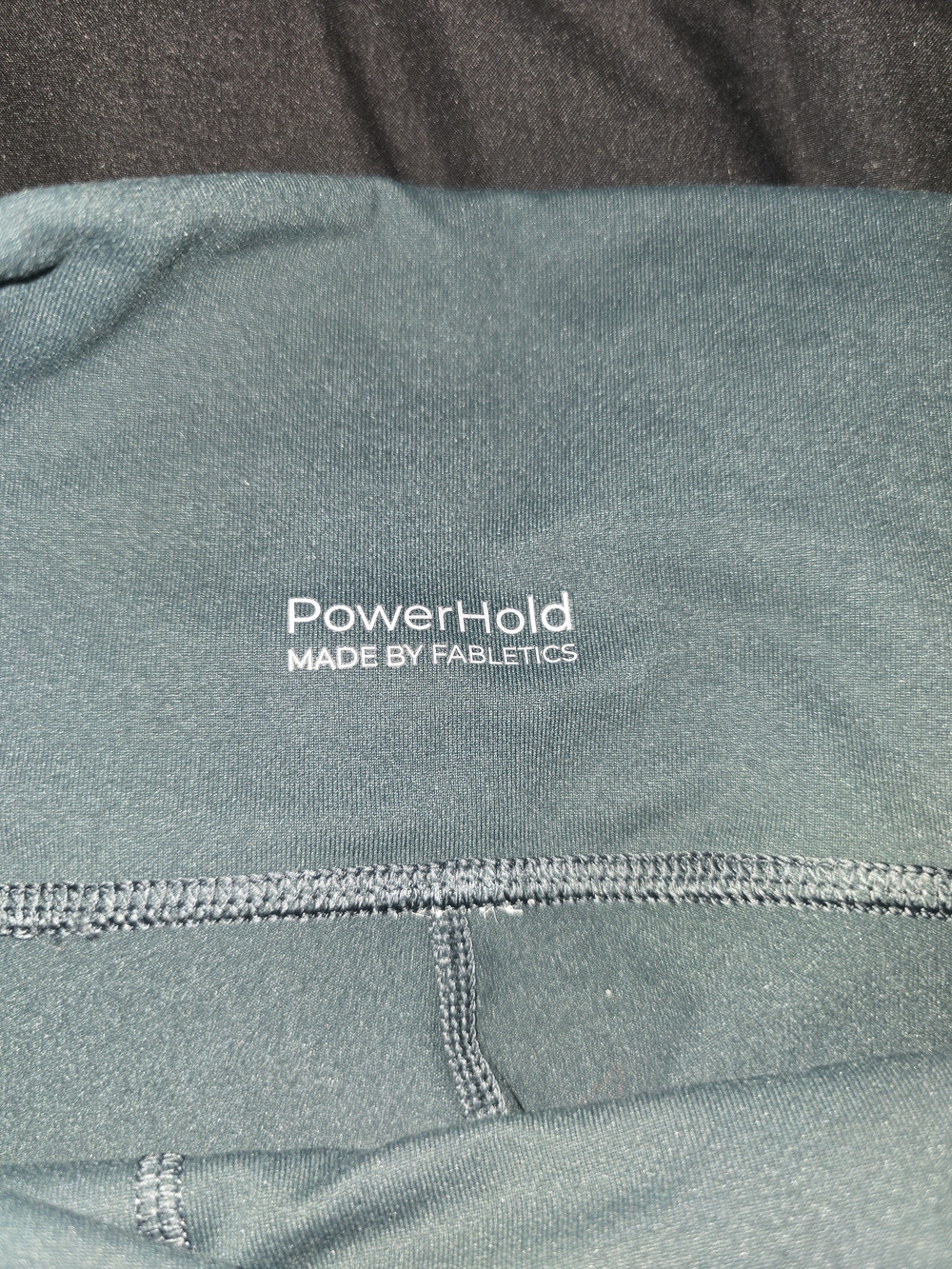 Fabletics Powerhold Green Leggings - Picture 5 of 7